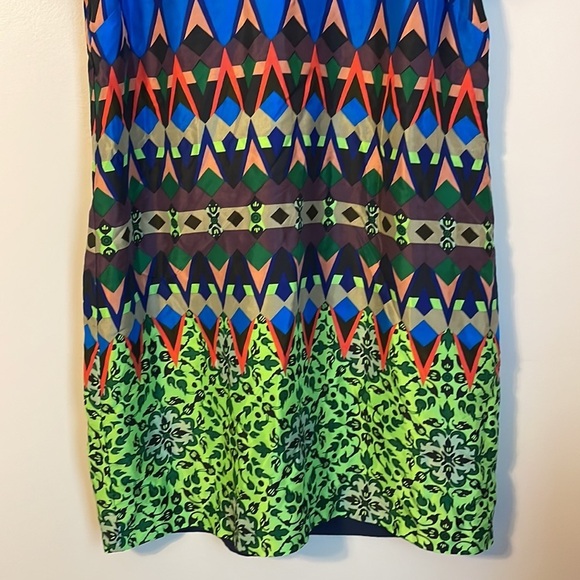 J. Crew Multicolor Geometric Dress - Picture 3 of 16